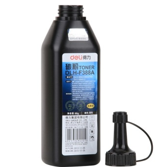 得力（deli） DLH-F388A 超黑碳粉/墨粉 （适用惠普 P1007/P1008/P1106/P1108/M1136/M1213nf/M1216nfh）