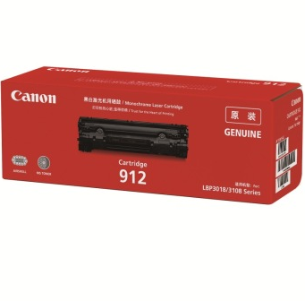 佳能（Canon）CRG-912 硒鼓（适用LBP3018 LBP3108）