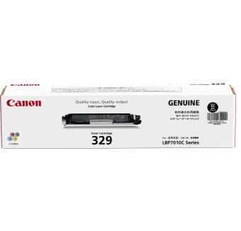佳能（Canon）CRG-329 BK 黑色硒鼓（适用于LBP7010C/LBP7018C Series）