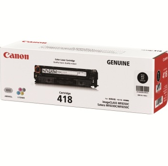 佳能（Canon）CRG-418 BK 黑色硒鼓（适用iC MF8350cdn）