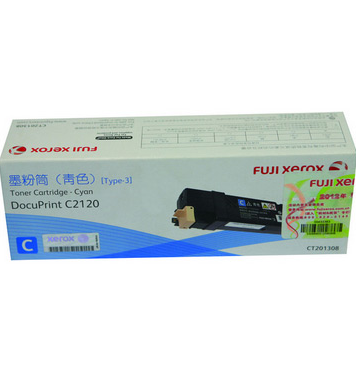 富士施乐 CT201308 墨粉 3000页 青色 (适用 C2120)