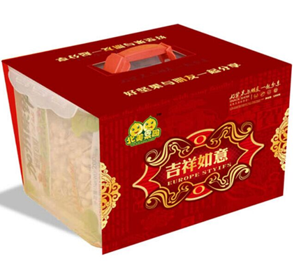 [北美果园干果]吉祥如意干果礼盒2100g