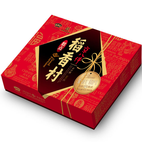 稻香村600g吉祥尊礼京八件糕点礼盒