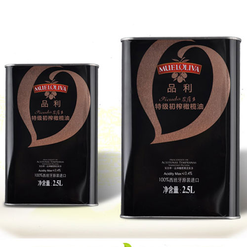 [品利橄榄油]皮库多特级初榨橄榄油罐装2.5L