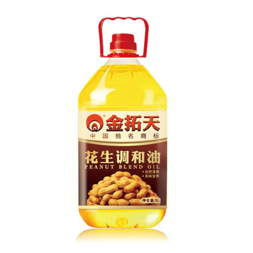 [金拓天山茶油]花生调和油5L