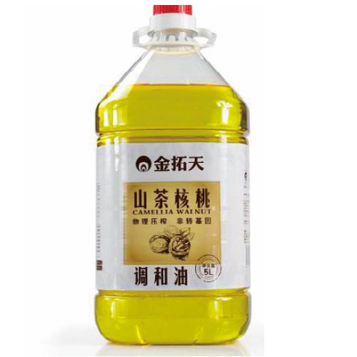 [金拓天山茶油]山茶核桃调和油5L