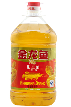 金龙鱼 压榨一级浓香花生油5L