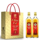 [莉莎贝拉橄榄油]特级初榨橄榄油礼盒500mLX2