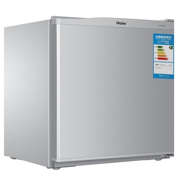 海尔（Haier） BC-50ES 50升 单门冰箱（闪银）
