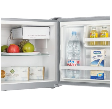 海尔（Haier） BC-50ES 50升 单门冰箱（闪银）