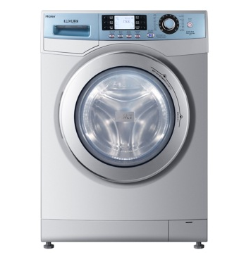 海尔（Haier） XQG70-B1286 7公斤 1200转变频滚筒洗衣机（银灰色）