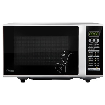 美的（midea）EG823MF3-NW 微波炉 微电脑 平板 智能菜单 防水防辐射