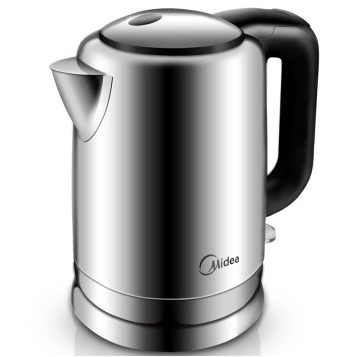美的（Midea）M317A07a 内外全钢进口温控大功率电热水壶(不锈钢1.7L)