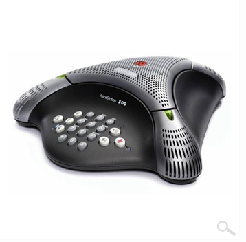 宝利通 VOICE STATION 300 会议电话 灰白色