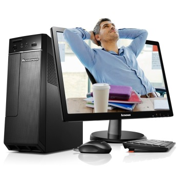 联想（Lenovo) H3050 台式电脑（i3-4160 4G 500G 1G独显 DVD 千兆网卡 Win8.1）