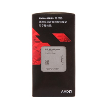 AMD APU A8-7650K 盒装CPU Socket FM2+/3.3GHz/R7