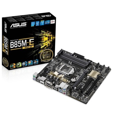华硕(ASUS) B85M-E R2.0 主板 (Intel B85/LGA 1150)