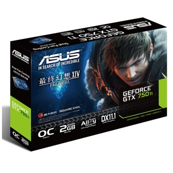 华硕(ASUS) 圣骑士GTX750TI-OC-2GD5 1150MHz/5400MHz 2GB/128bit DDR5 PCI-E 3.0 显卡
