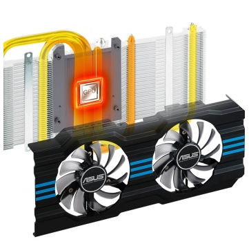 华硕(ASUS)GTX970-DC2OC-4GD5 1266MHz/7010MHz 4GB/256bit DDR5 PCI-E 3.0 显卡