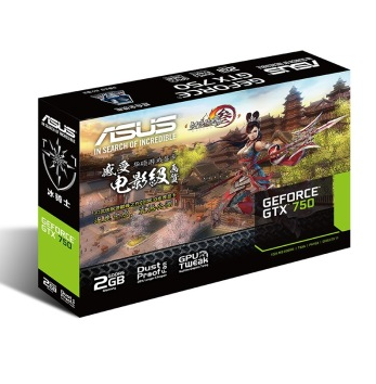 华硕(ASUS) GTX750-DF-2GD5 1085MHz/5010MHz 2GB/128bit DDR5 PCI-E 3.0 显卡