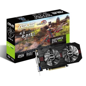 华硕(ASUS) GTX750-DF-2GD5 1085MHz/5010MHz 2GB/128bit DDR5 PCI-E 3.0 显卡