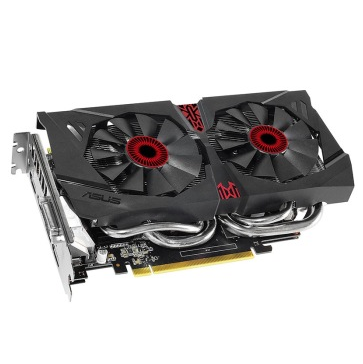 华硕(ASUS)STRIX-GTX960-DC2OC-2GD5 1317MHz/7200MHz 2GB/128bit DDR5 PCI-E 3.0 显卡