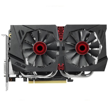 华硕(ASUS)STRIX-GTX960-DC2OC-2GD5 1317MHz/7200MHz 2GB/128bit DDR5 PCI-E 3.0 显卡