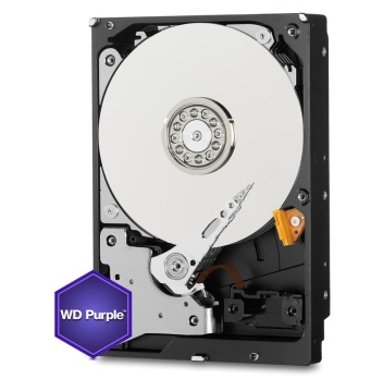 西部数据(WD)紫盘 2TB SATA6Gb/s 64M 监控硬盘(WD20PURX)