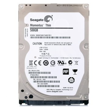 希捷（Seagate） ST500LM021 7200转 32M SATAIII 7毫米 笔记本超薄硬盘