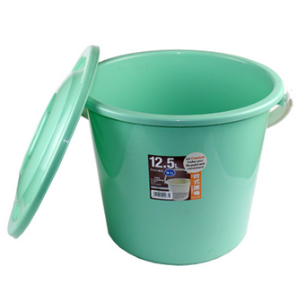 国产欧式手提式清洁水桶(含盖)Ø323*288mm,12.5L