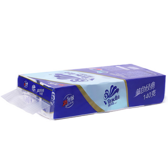 维达(Vinda)蓝色经典140G卫生卷纸 10卷/提
