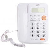 得力（deli） 780 来电显示办公家用电话机/固定电话/座机 水晶按键