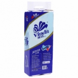 维达(Vinda)蓝色经典140G卫生卷纸 10卷/提