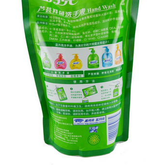 蓝月亮500G袋装芦荟抑菌洗手液(经济补充装)