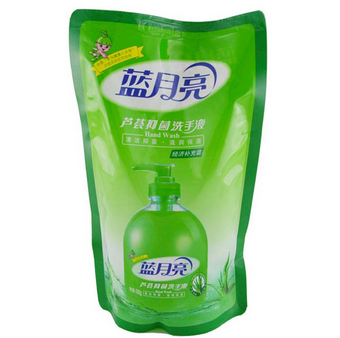 蓝月亮500G袋装芦荟抑菌洗手液(经济补充装)