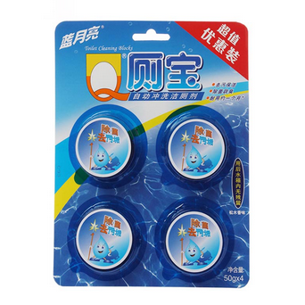 蓝月亮 松木香型Q厕宝50g(4块装)