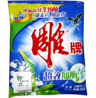 雕牌 超效加酶洗衣粉268G