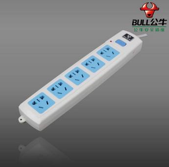 公牛(BULL)GN-602 电源插座接线板 3米 白色