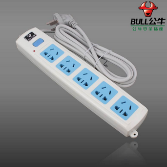 公牛(BULL)GN-602 电源插座接线板 3米 白色