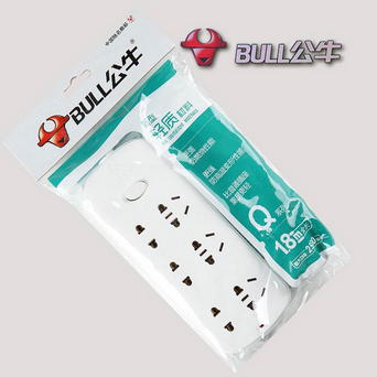 公牛(BULL)GN-Q2330 六孔总控开关Q系电源插座