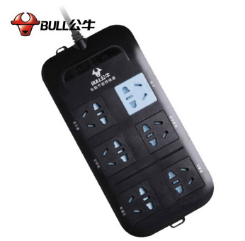 公牛（BULL）GN-R106C 六孔智能台式电脑专用插座 3米