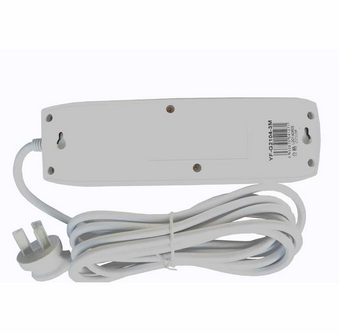 秋叶原(CHOSEAL)YF-G2104 四孔插座 3米