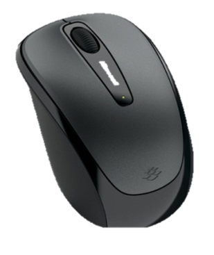 微软 无线蓝影便携鼠标3500