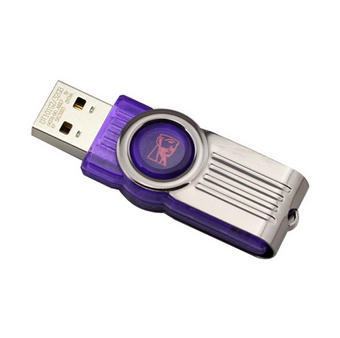 金士顿（Kingston)DT101G2(32G)时尚旋转优盘\U盘 紫色