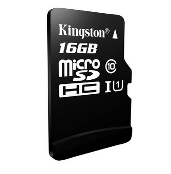 金士顿(Kingston)16G Class10 -45MB/S TF(Micro SD)存储卡