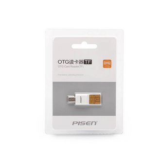 品胜（PISEN）OTG读卡器(TF) 电脑手机两用TF读卡器 OTG转TF读卡器