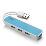 飚王（SSK）SHU006-4口 口琴高速USB2.0集线器