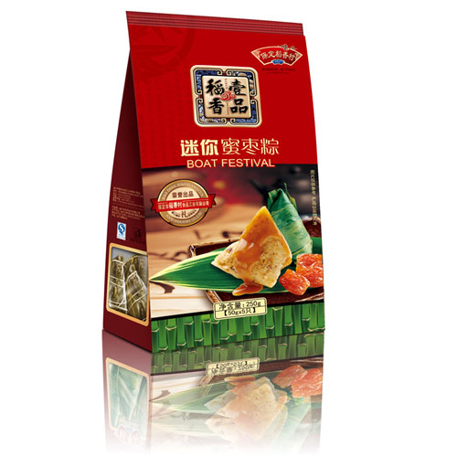 [保定稻香村粽子]迷你蜜枣粽散粽子0.25kg