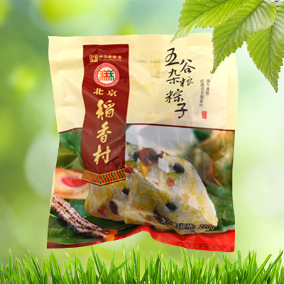 [北京稻香村粽子]五谷杂粮粽子220g