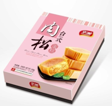 [华美糕点]华美肉松蛋糕248g